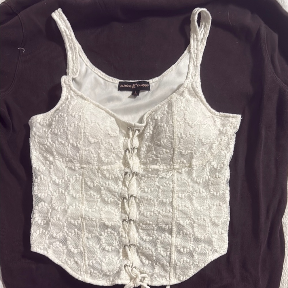 White Lace Top